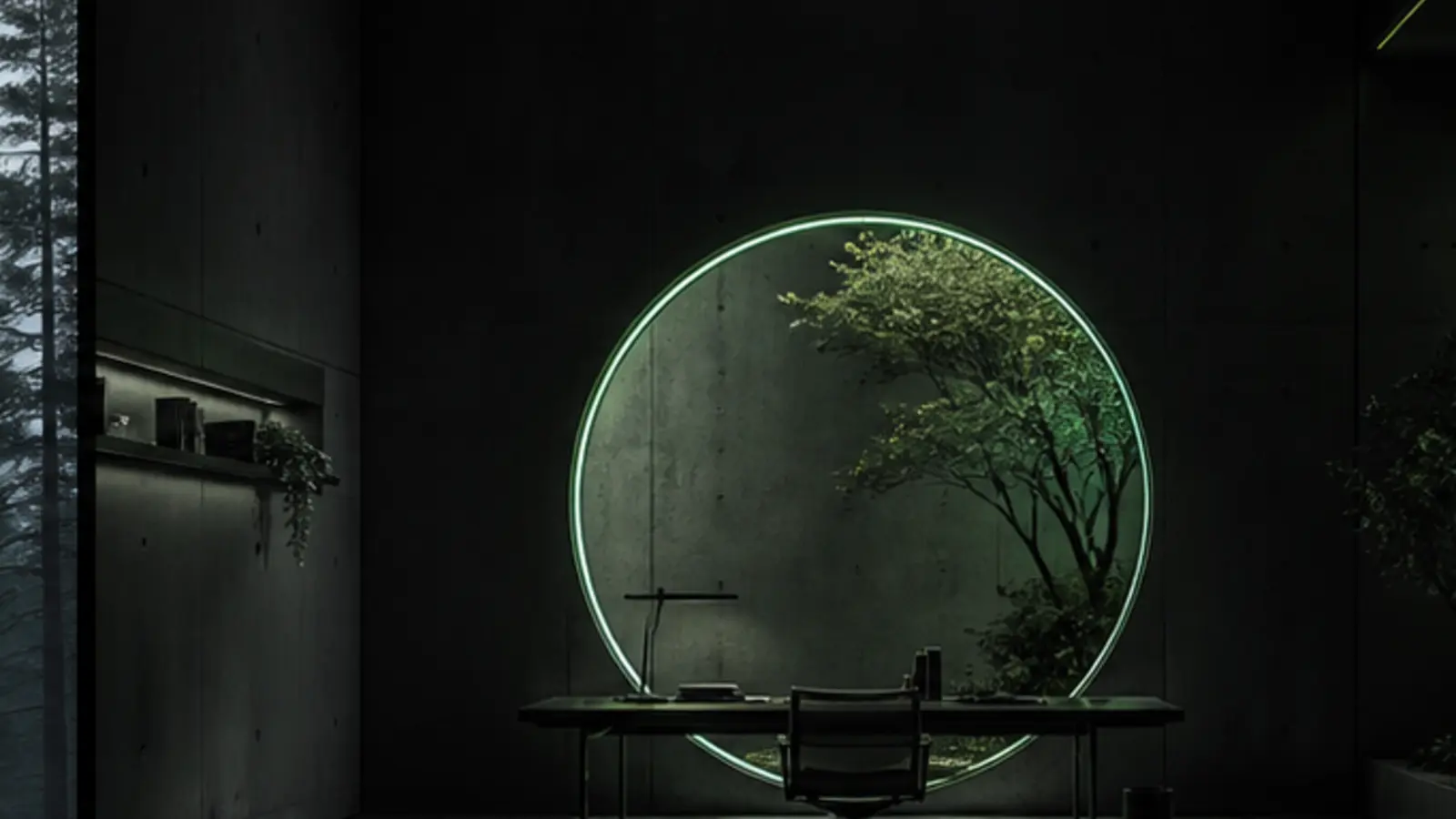 Portal Studio abstract workspace background
